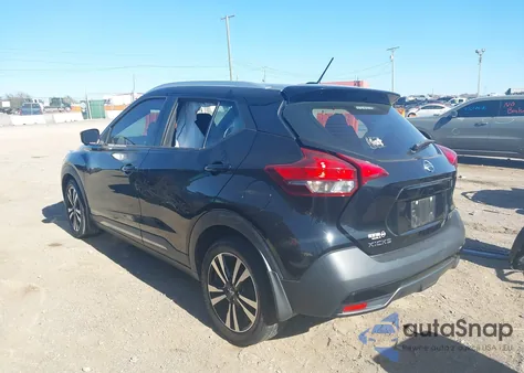 2018 Nissan Kicks Sr from USA, damaged, VIN 3N1CP5CU0JL520534